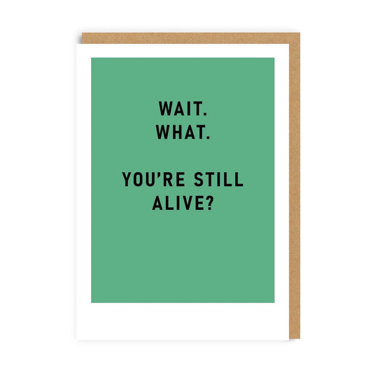 Heliotique | Ohh Deer Still Alive? Card