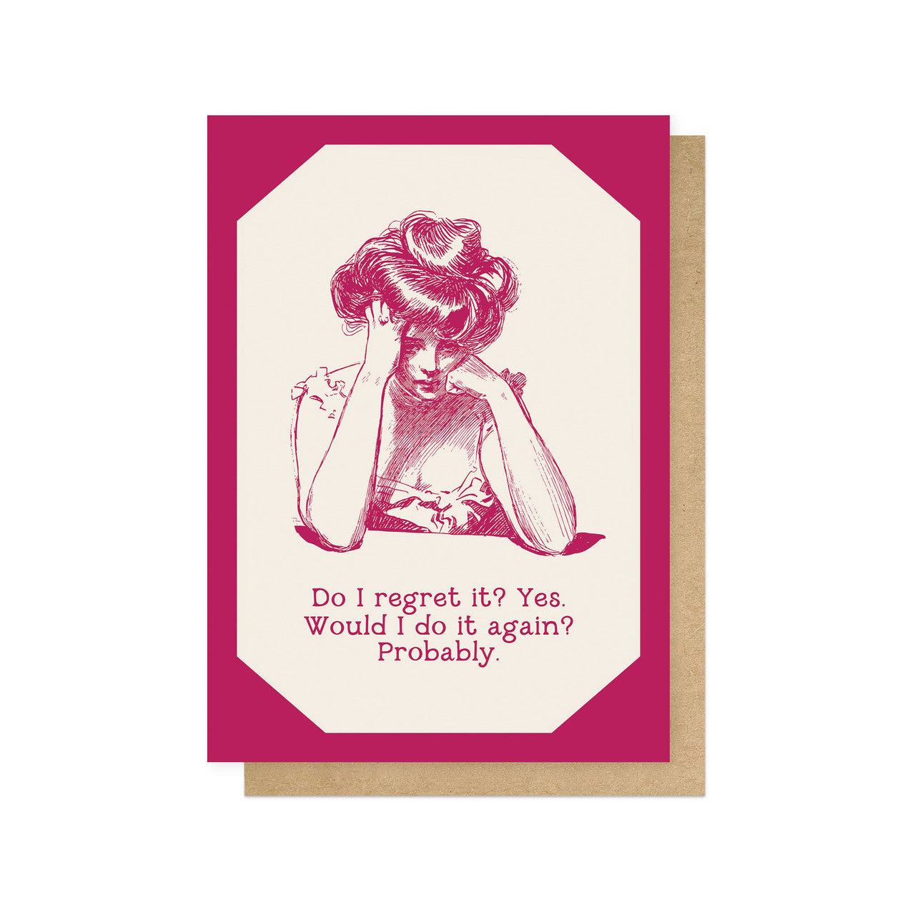 Heliotique | East End Prints No Regrets Card