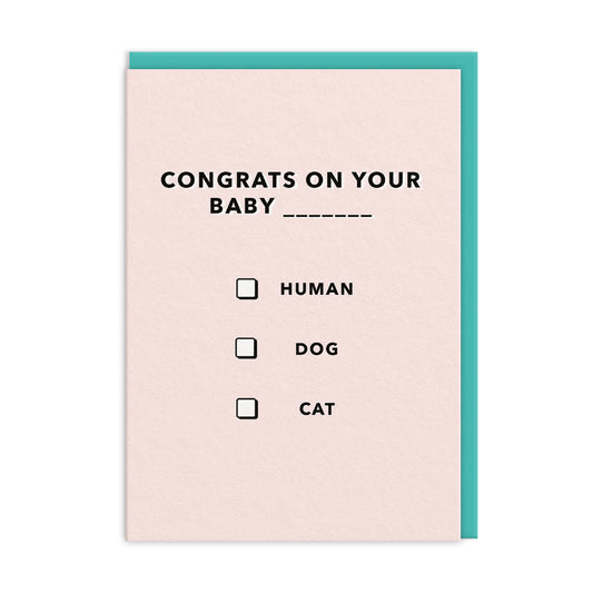 Heliotique | Ohh Deer Congrats On Your Baby Card