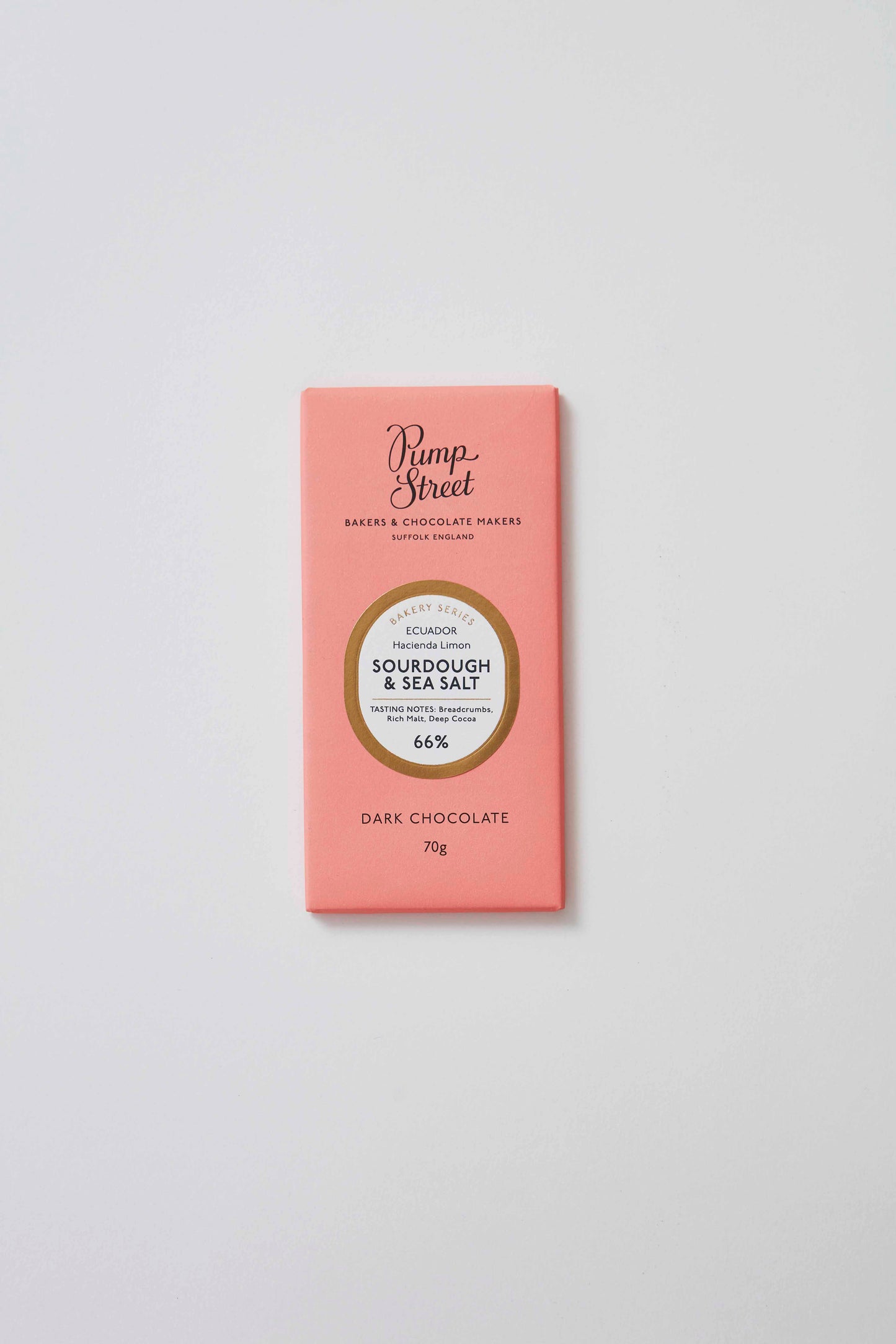 Heliotique | Pump Street Chocolate Sourdough & Sea Salt 66% Bar