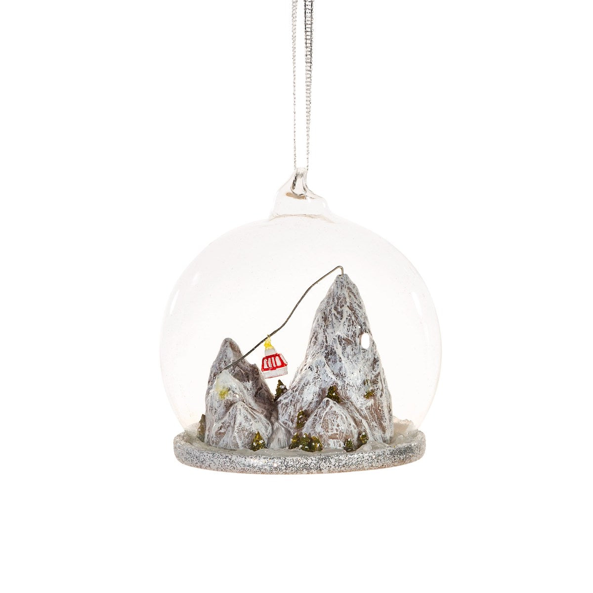 Heliotique | Sass & Belle Ski Mountain Globe Tree Decoration