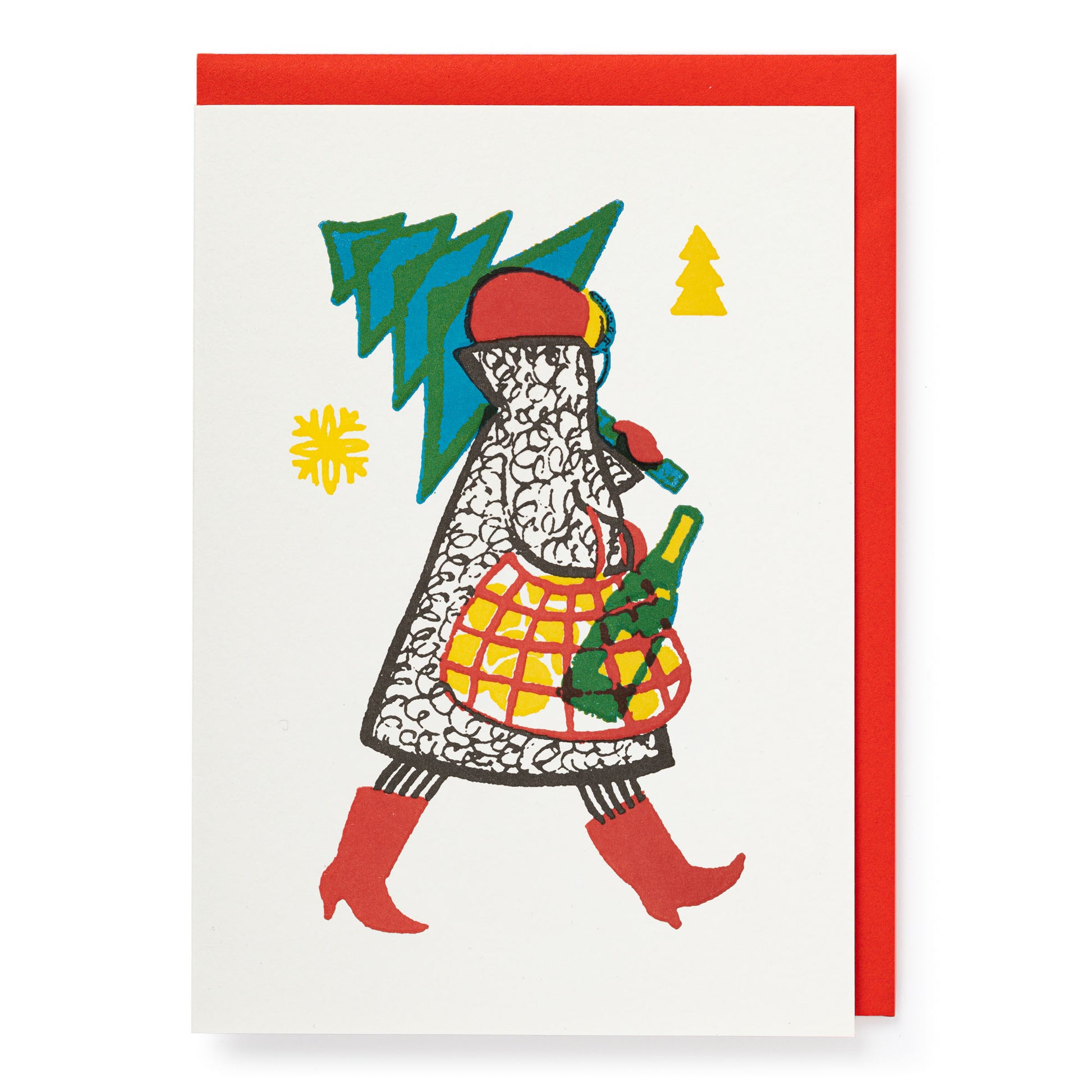 Heliotique | Archivist Gallery Festive Lady Cards - Pack of 5