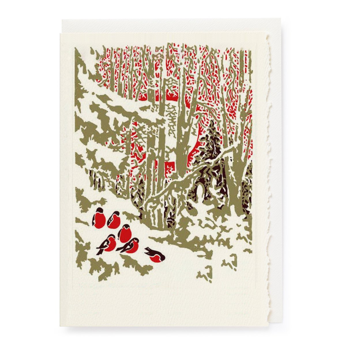 Heliotique | Archivist Gallery Winter Trees Greeting Card