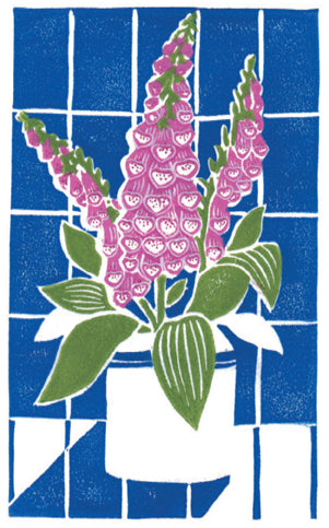 Heliotique | Canns Down Press Foxgloves Card