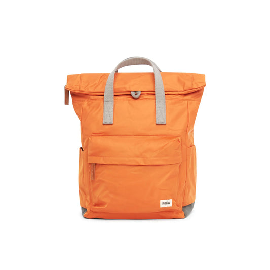 Heliotique | Roka Medium Canfield B Recycled Nylon Backpack - Orange