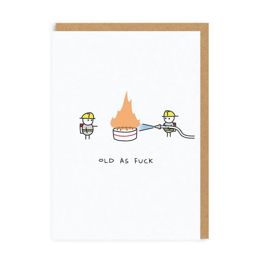 Heliotique | Ohh Deer Old As Fuck Card