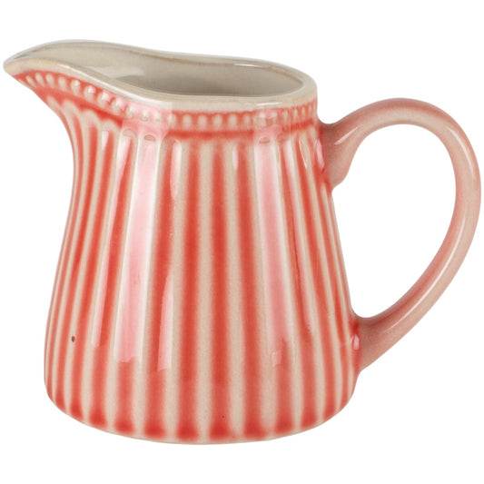 Heliotique Pembroke Stoneware Jug - Pink