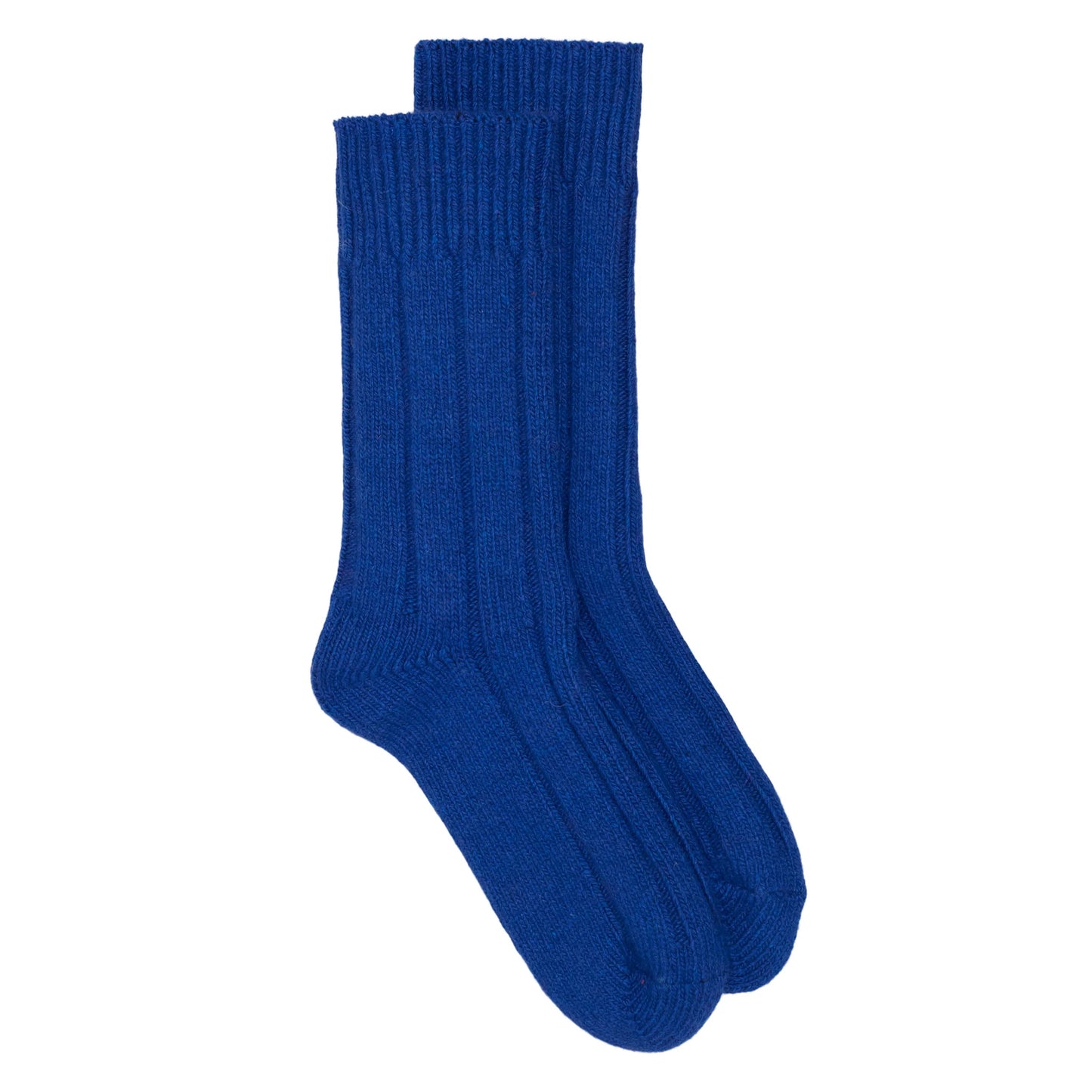 Heliotique | Somerville Recycled Wool / Cashmere Socks - Cobalt Blue