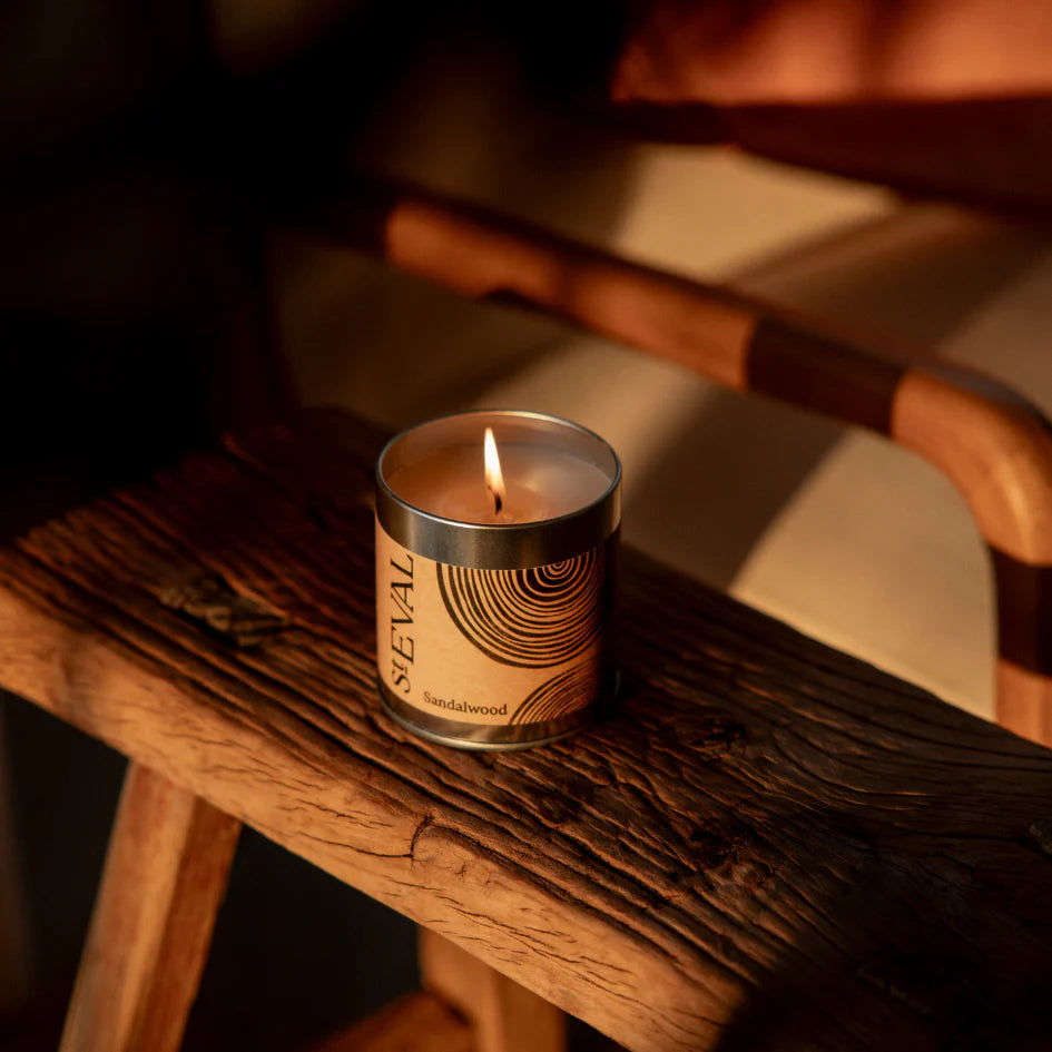 Heliotique | St Eval Sandalwood Scented Tin Candle