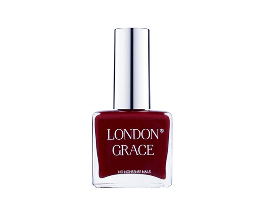 Heliotique | London Grace 'Scarlett' Burgundy Nail Polish