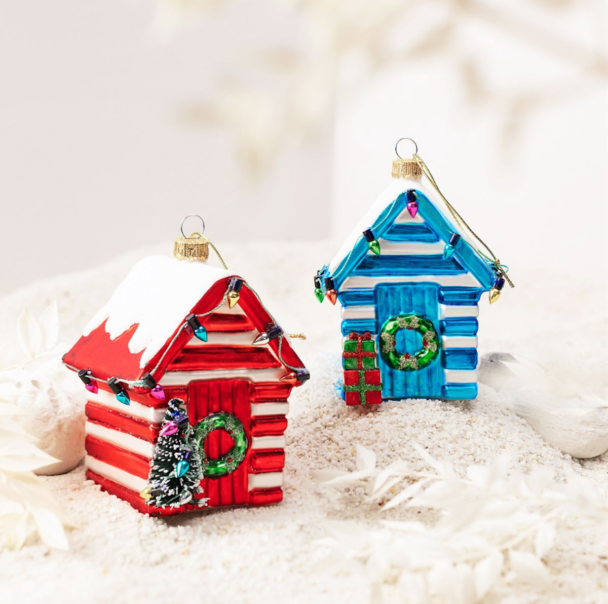 Heliotique | Beach Hut Tree Decoration