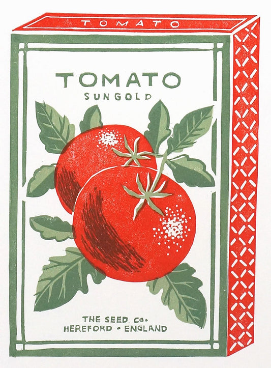 Heliotique | Canns Down Press Tomato Sun Gold Card