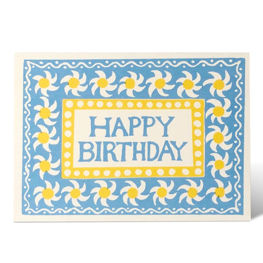 Heliotique | Cambridge Imprint Happy Birthday Card