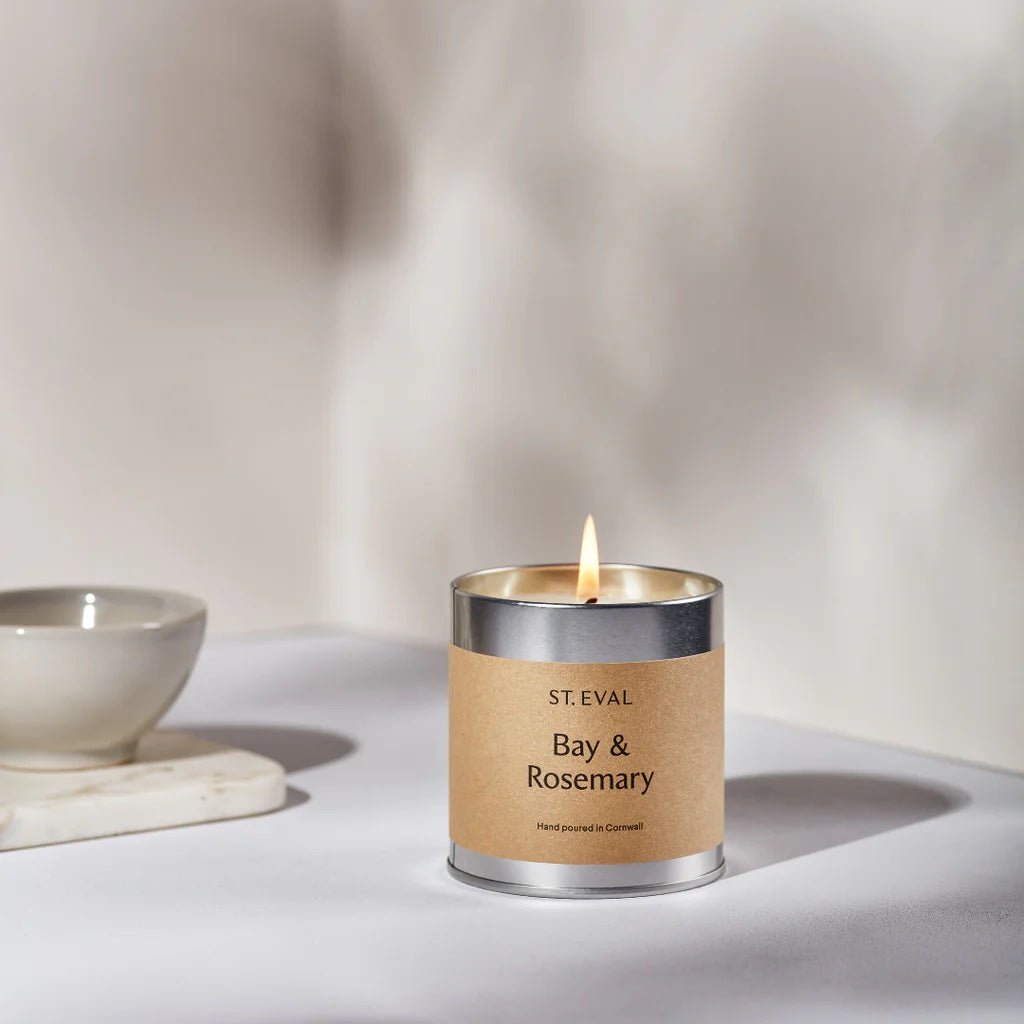 Heliotique | St. Eval Bay & Rosemary Scened Tin Candle