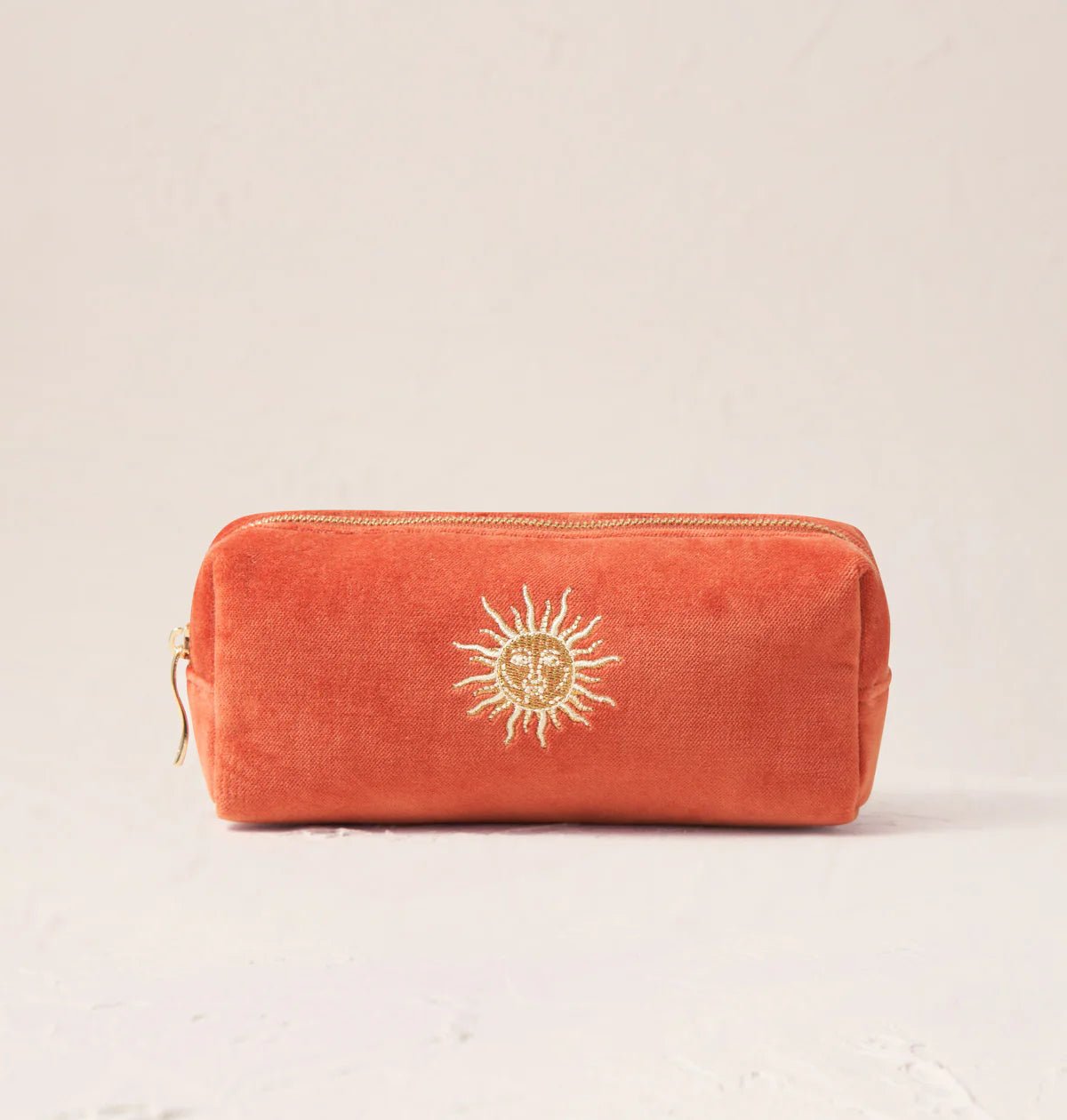 Heliotique | Elizabeth Scarlett Sun Goddess Velvet Make-Up Brush Bag