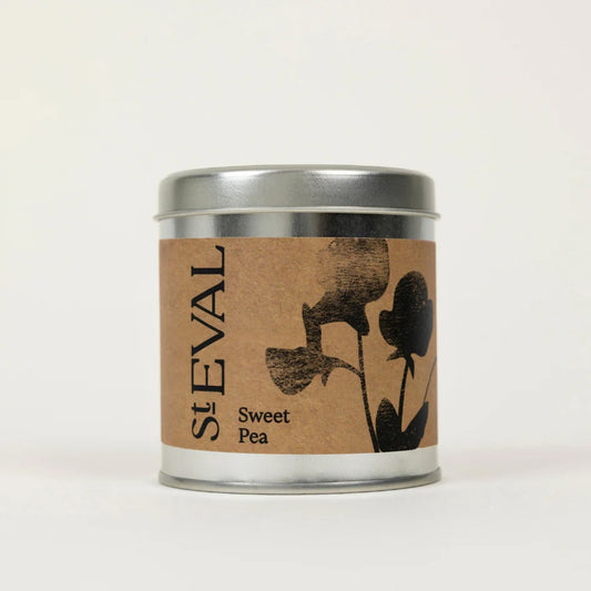 Heliotique Sweet Pea Scented Tin Candle