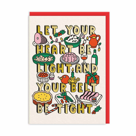 Heliotique | Ohh Deer Heart Light Belt Tight Card