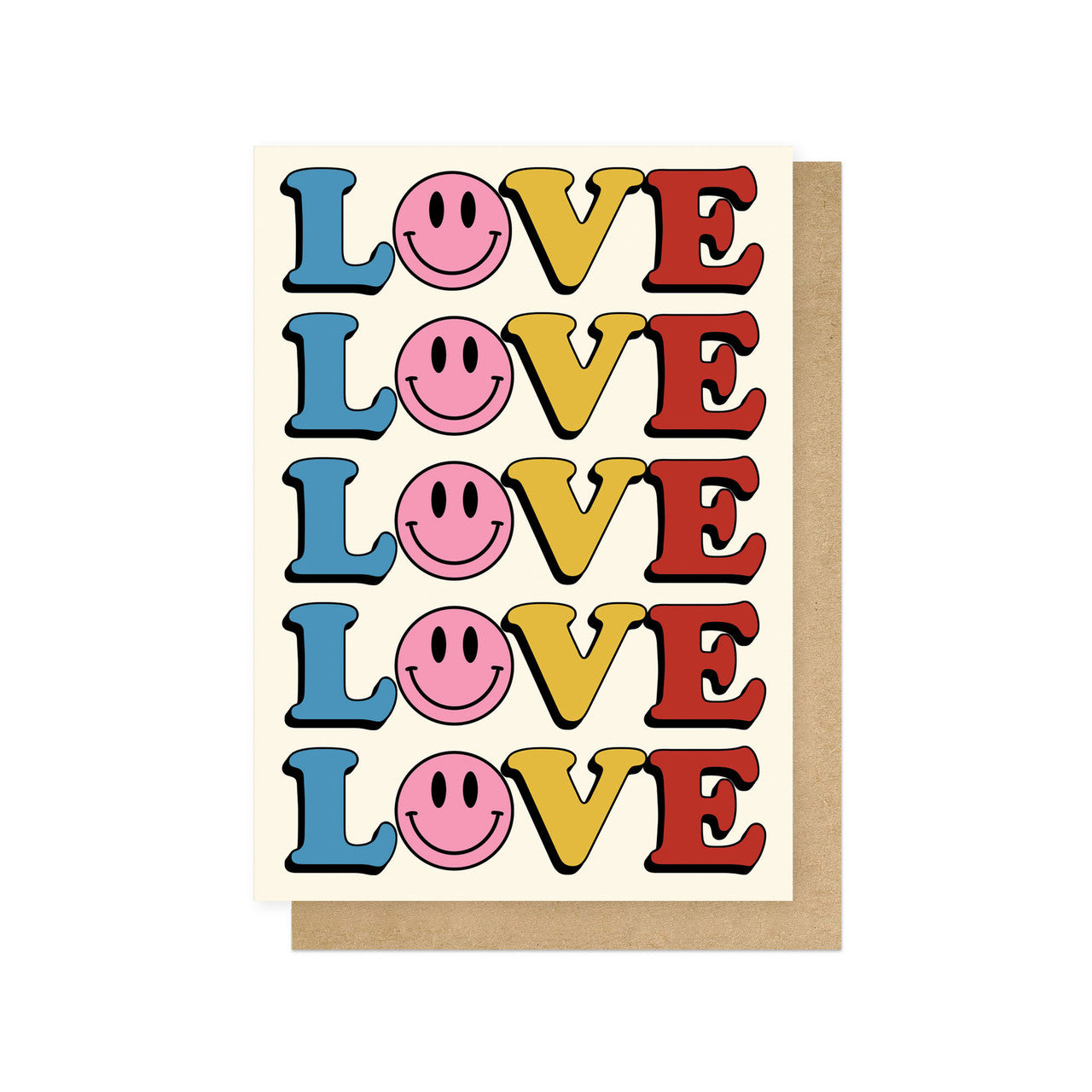 Heliotique | East End Prints Smiley Love Card