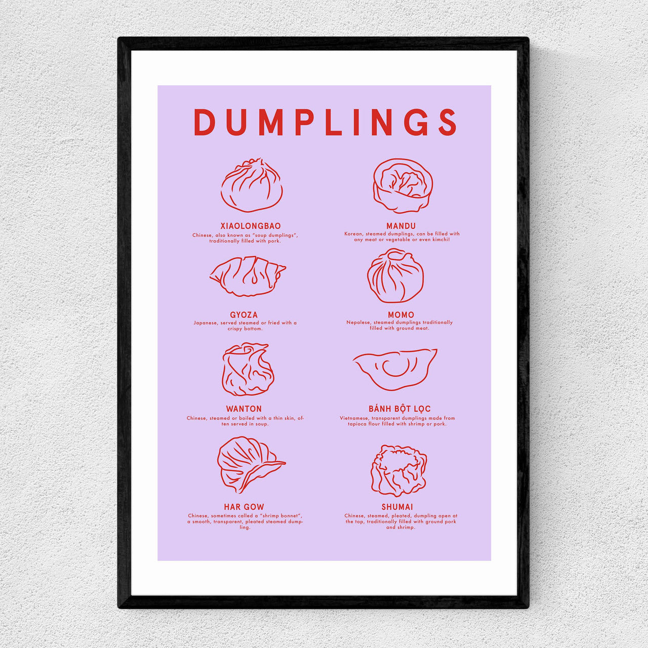 Heliotique | East End Prints Dumpling Print