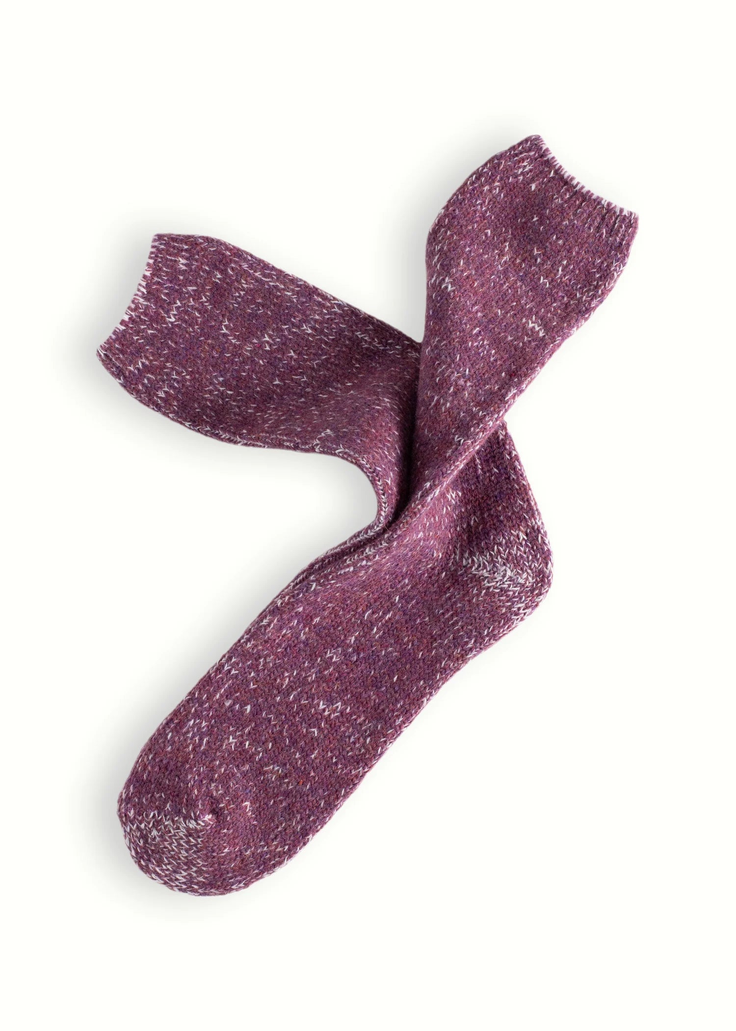 Heliotique | Thunders Love Mens Recycled Wool Socks - Purple