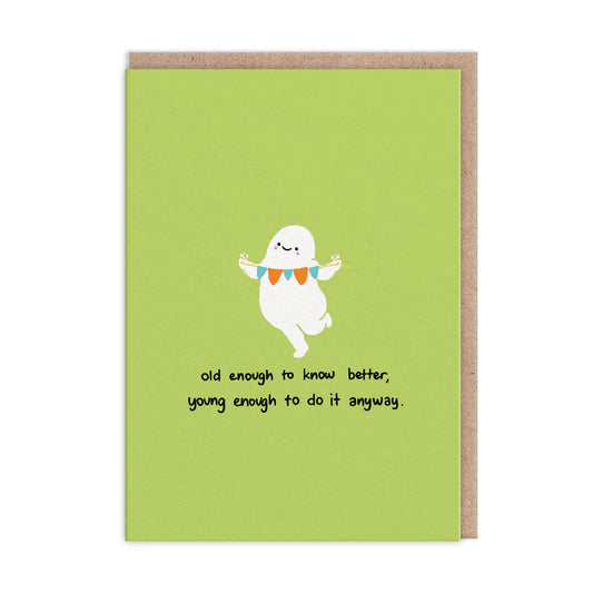 Heliotique | Ohh Deer Old Enough Birthday Card