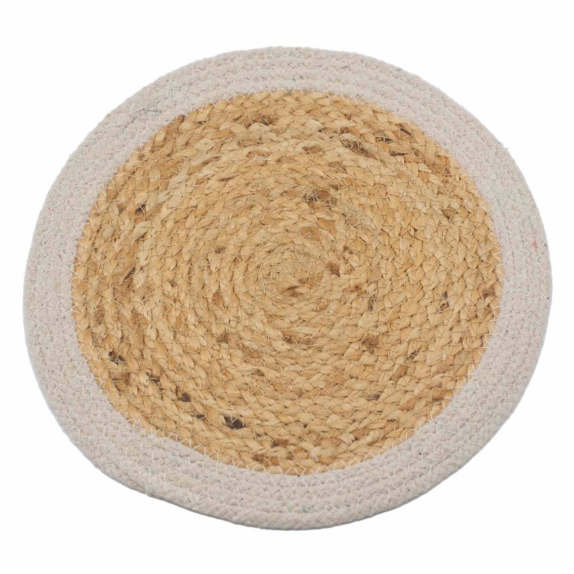 Heliotique | Cotton & Jute Placemat - Ivory