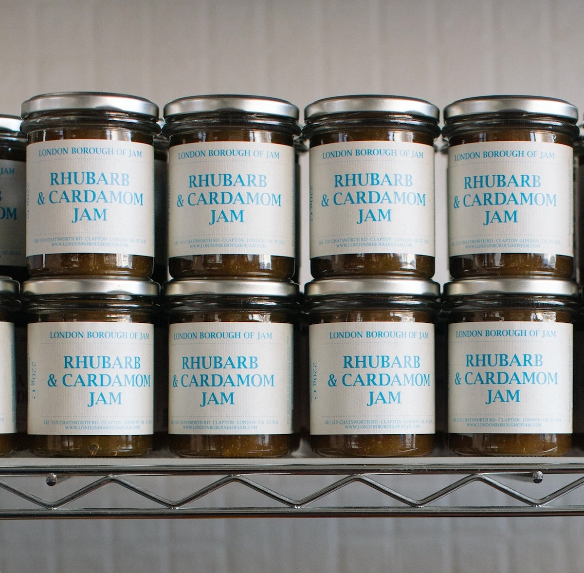 Heliotique | London Borough of Jam Rhubarb & Cardamom Jam
