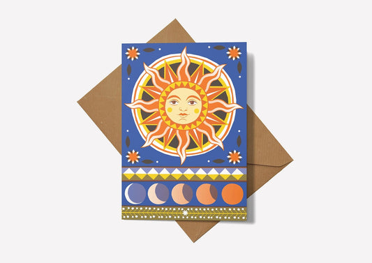 Heliotique | Printer Johnson Sunbeam Greeting Card