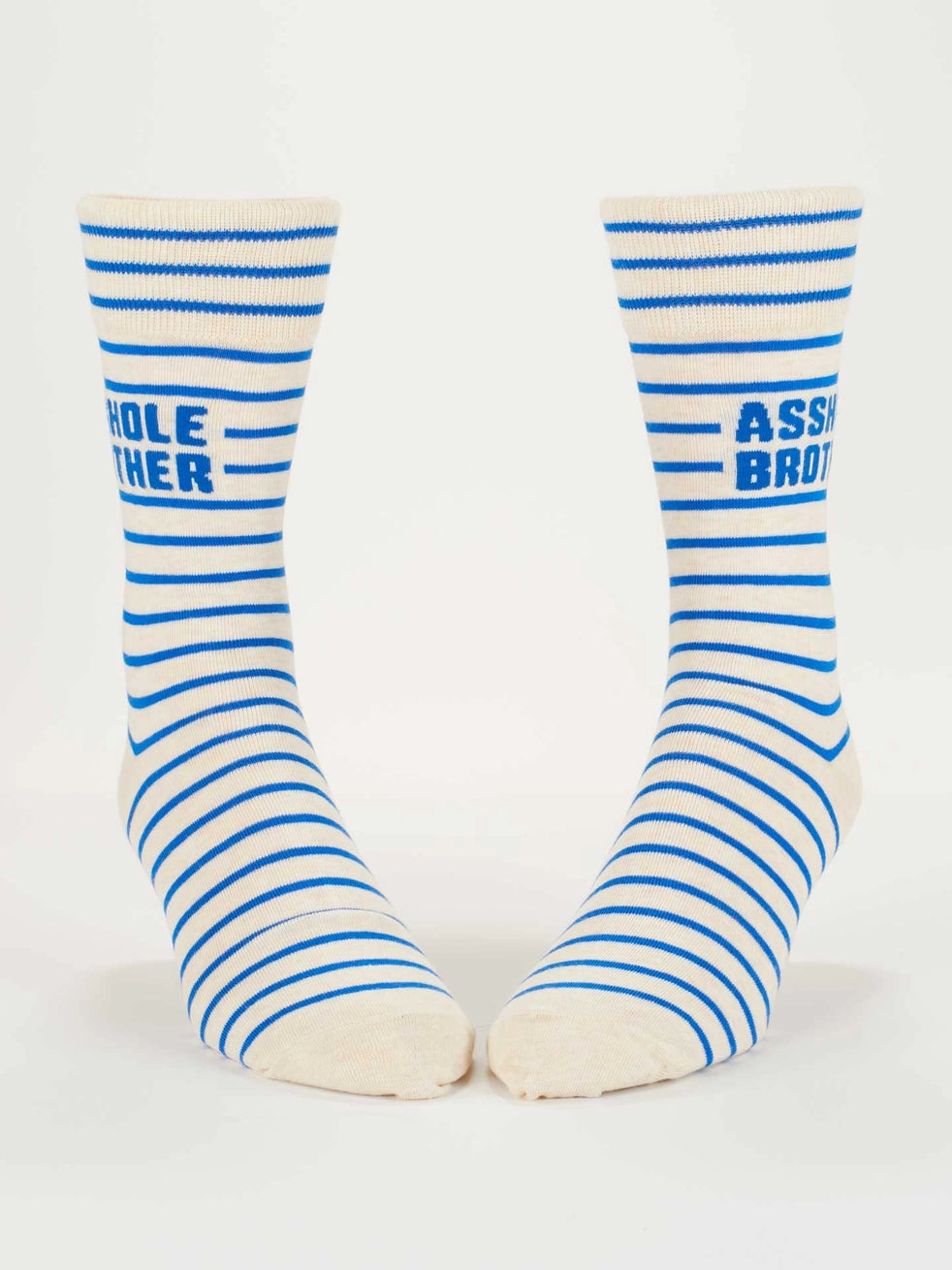 Heliotique | Blue Q 'Asshole Brother' Men's Socks