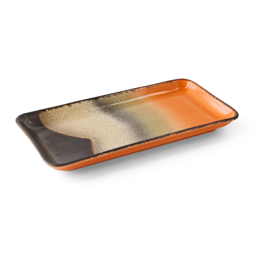 Heliotique 70's Ceramic Small Trays - Set of 2