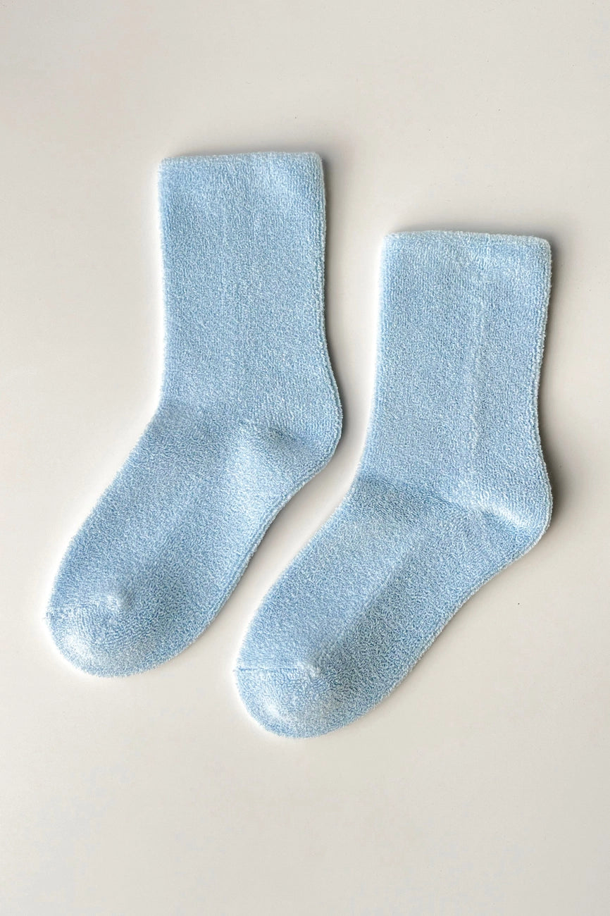 Heliotique | Le Bon Shoppe Cloud Socks - Celeste Blue