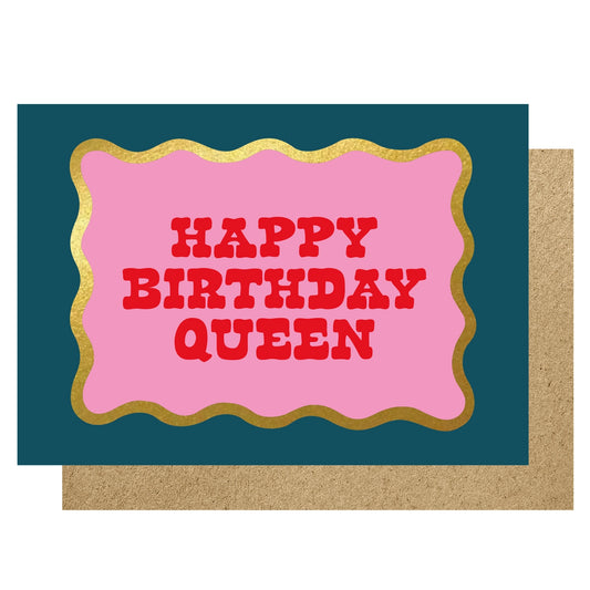 Heliotique Happy Birthday Queen Card