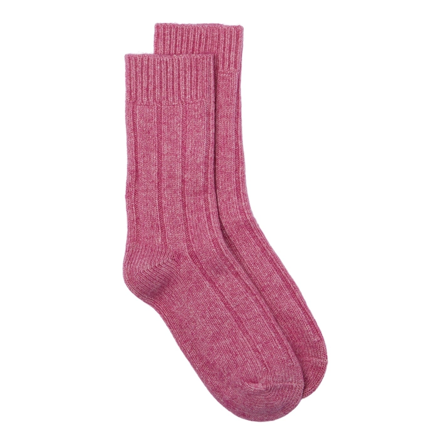 Heliotique | Somerville Recyled Wool / Cashmere Socks - Dusky Pink