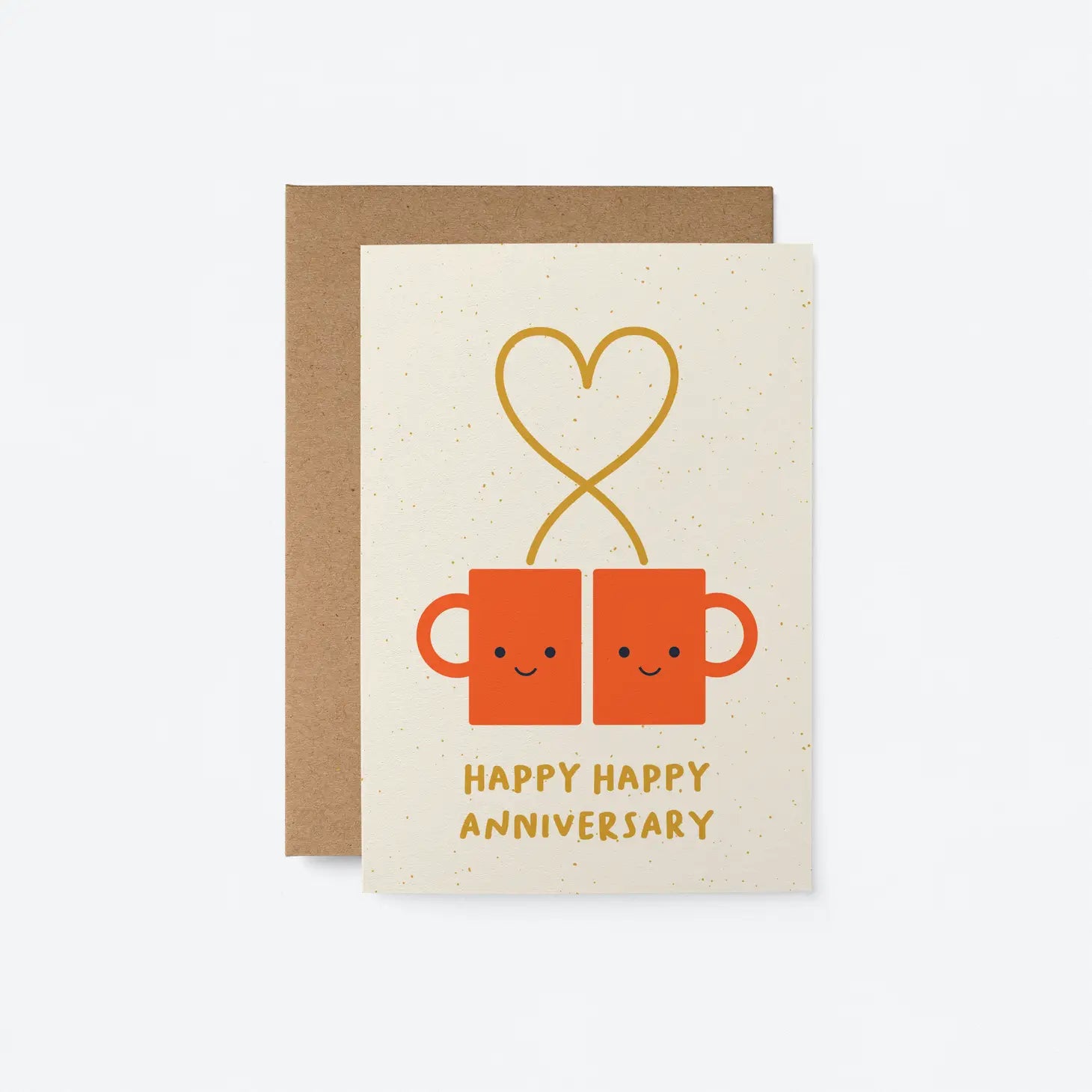 Anniversary Mugs Card - Heliotique