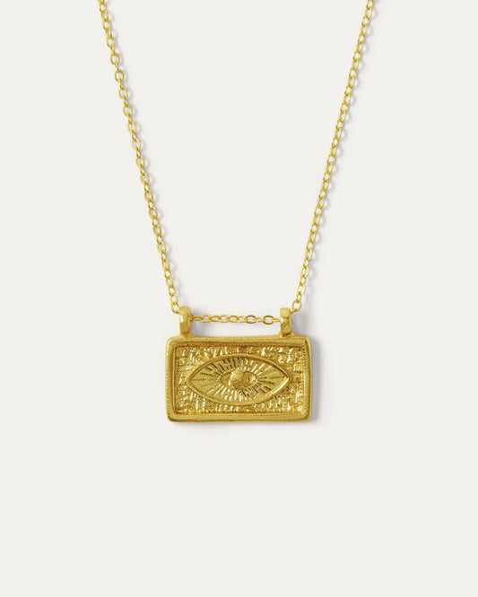 Heliotique Arden Evil Eye Necklace