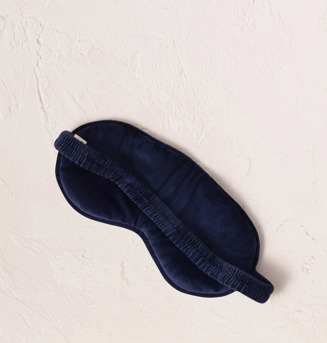 Heliotique | Elizabeth Scarlett Gold Palm Eye Mask - Midnight Blue