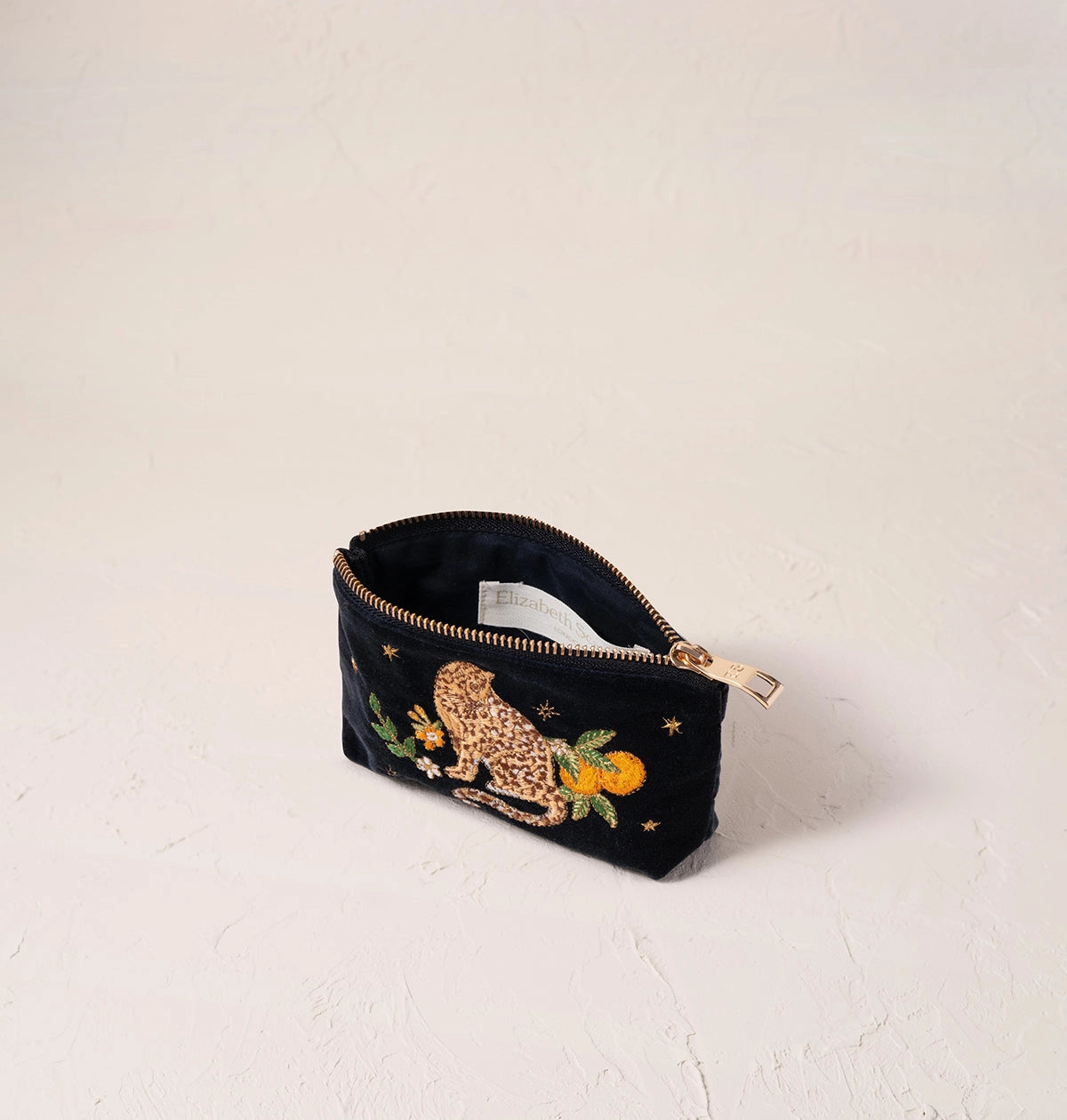 Heliotique | Elizabeth Scarlett Tropical Jaguar Coin Purse