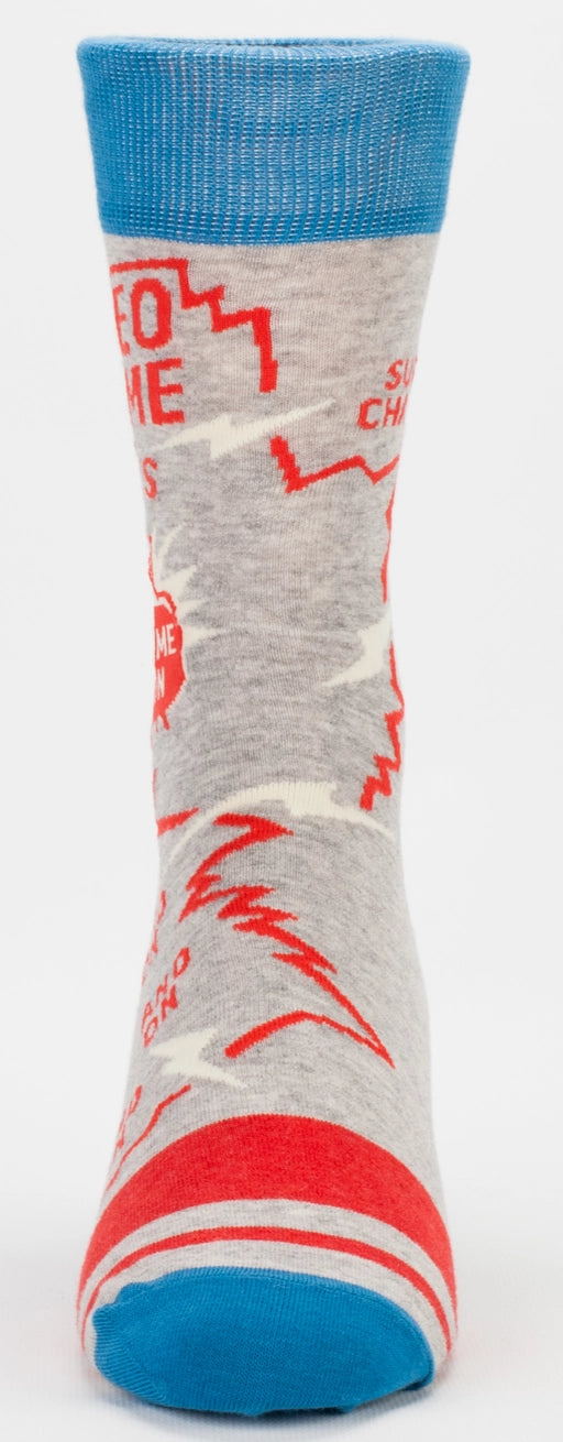 Heliotique | Blue Q Video Games Men's Socks