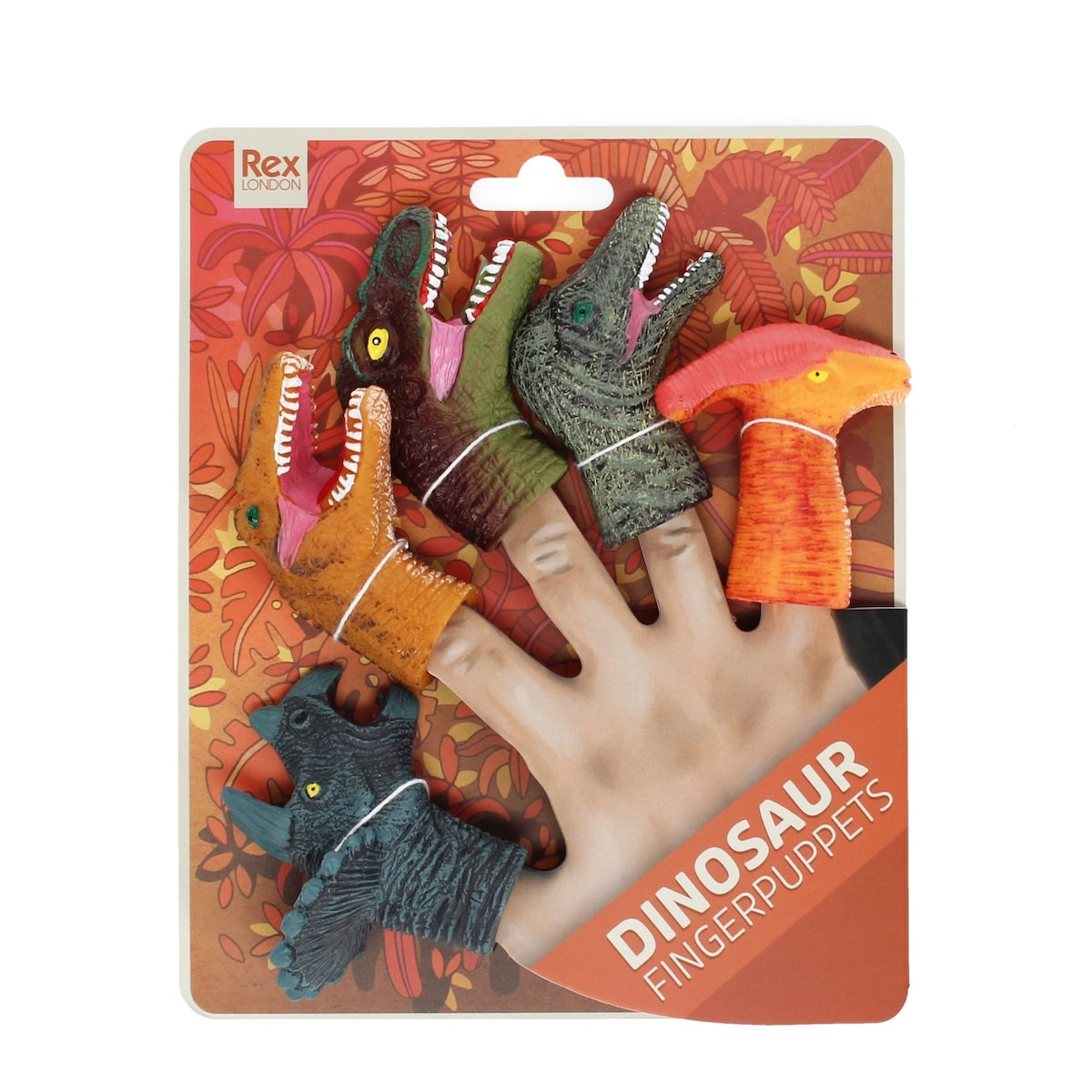 Heliotique | Rex London Dinosaur Finger Puppet Set