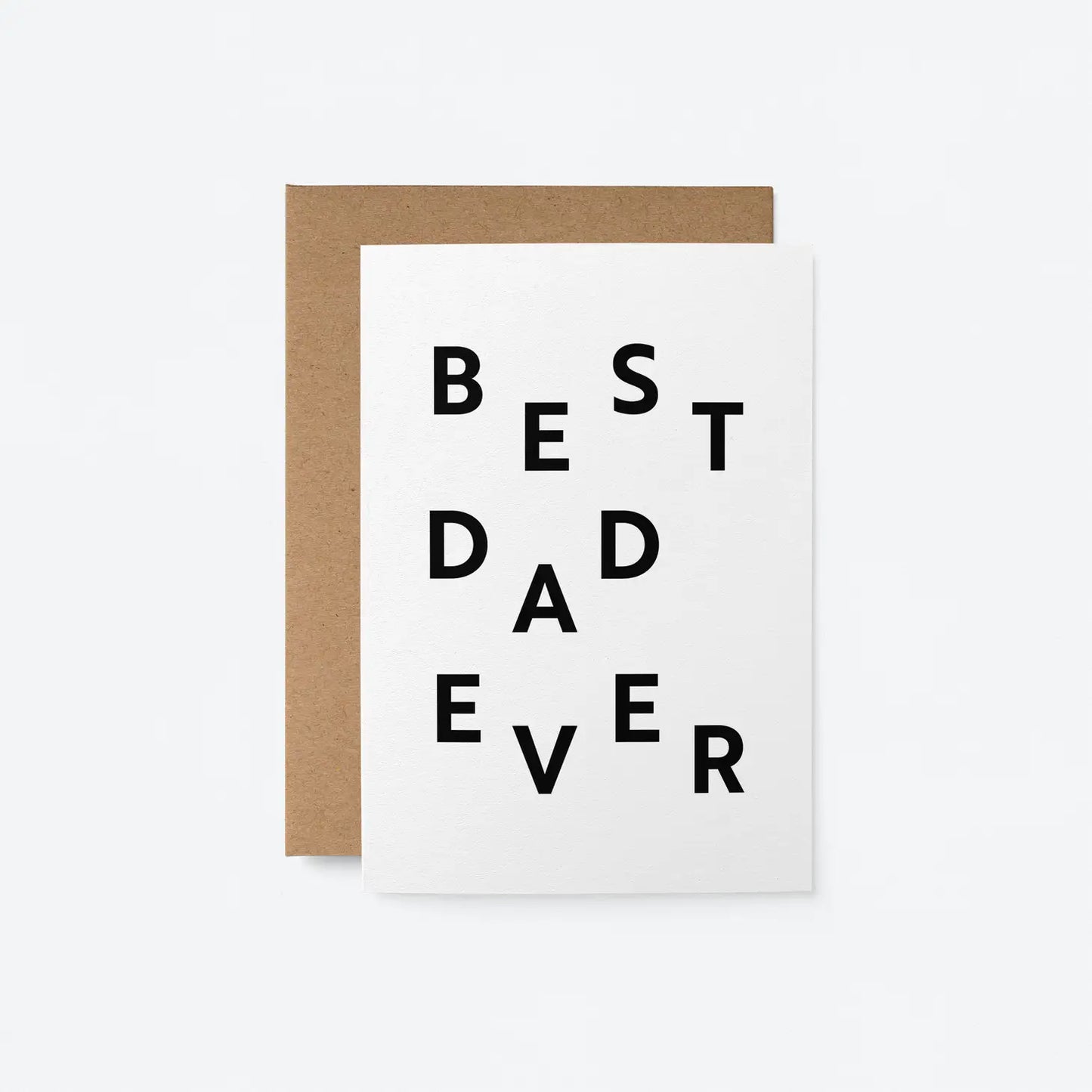 Best Dad Type Card - Heliotique