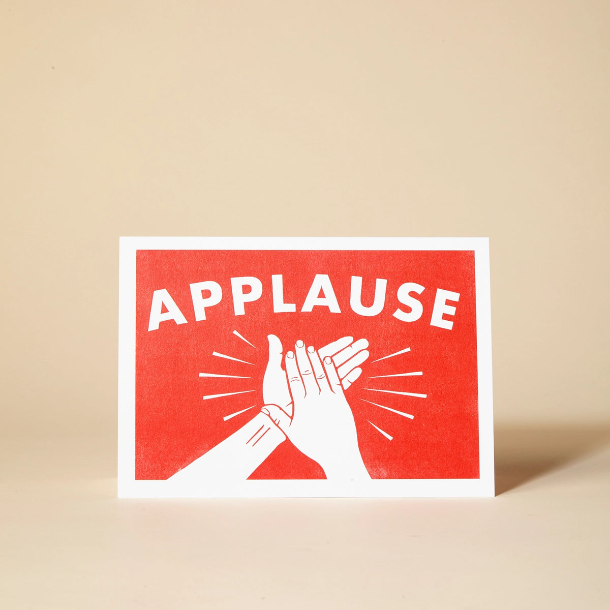 Applause Greeting Card