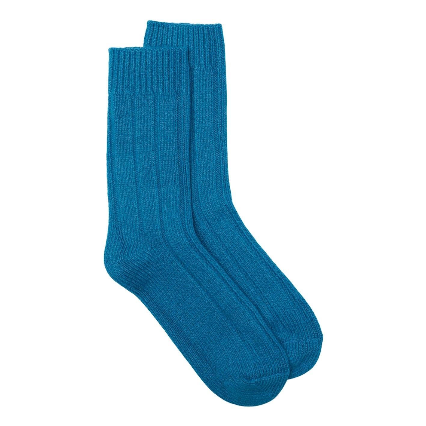 Heliotique | Somerville Recycled Wool / Cashmere Socks - Sky Blue