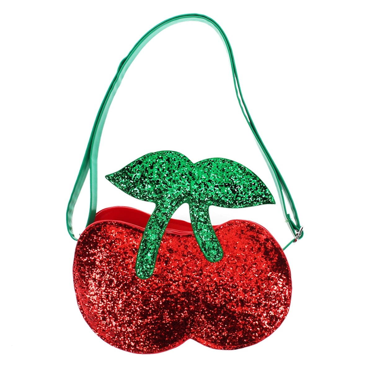 Heliotique Glitter Cherry Handbag