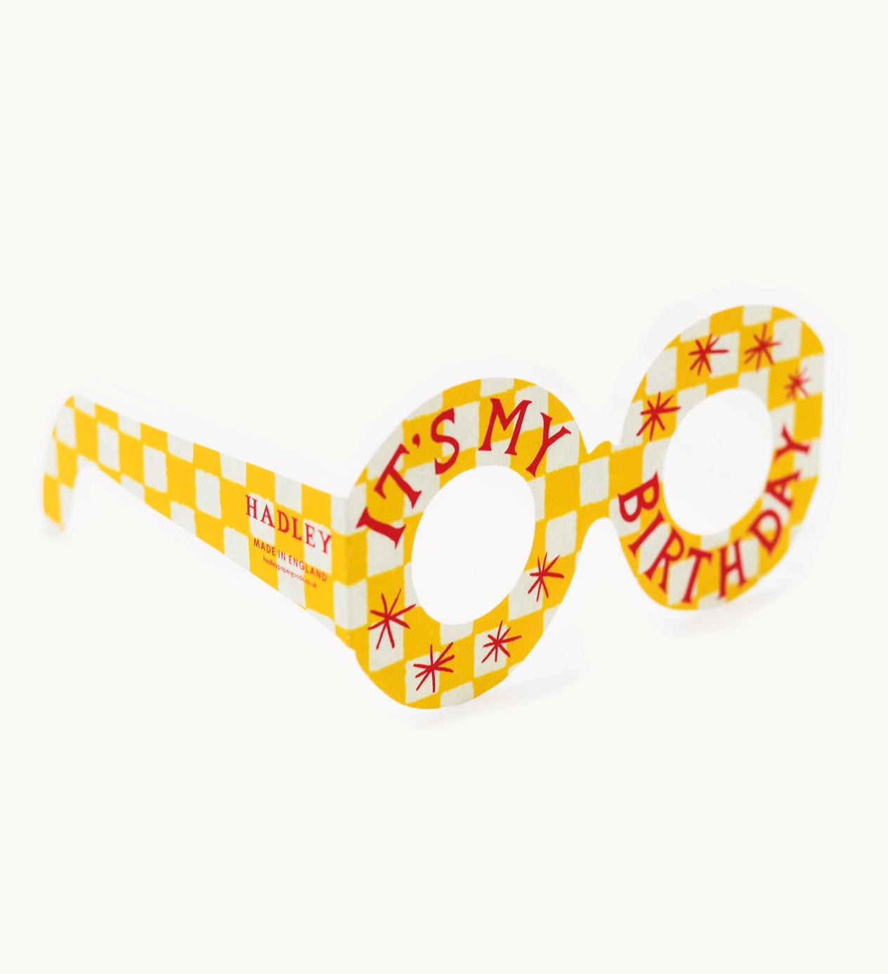 Heliotique Birthday Glasses Card