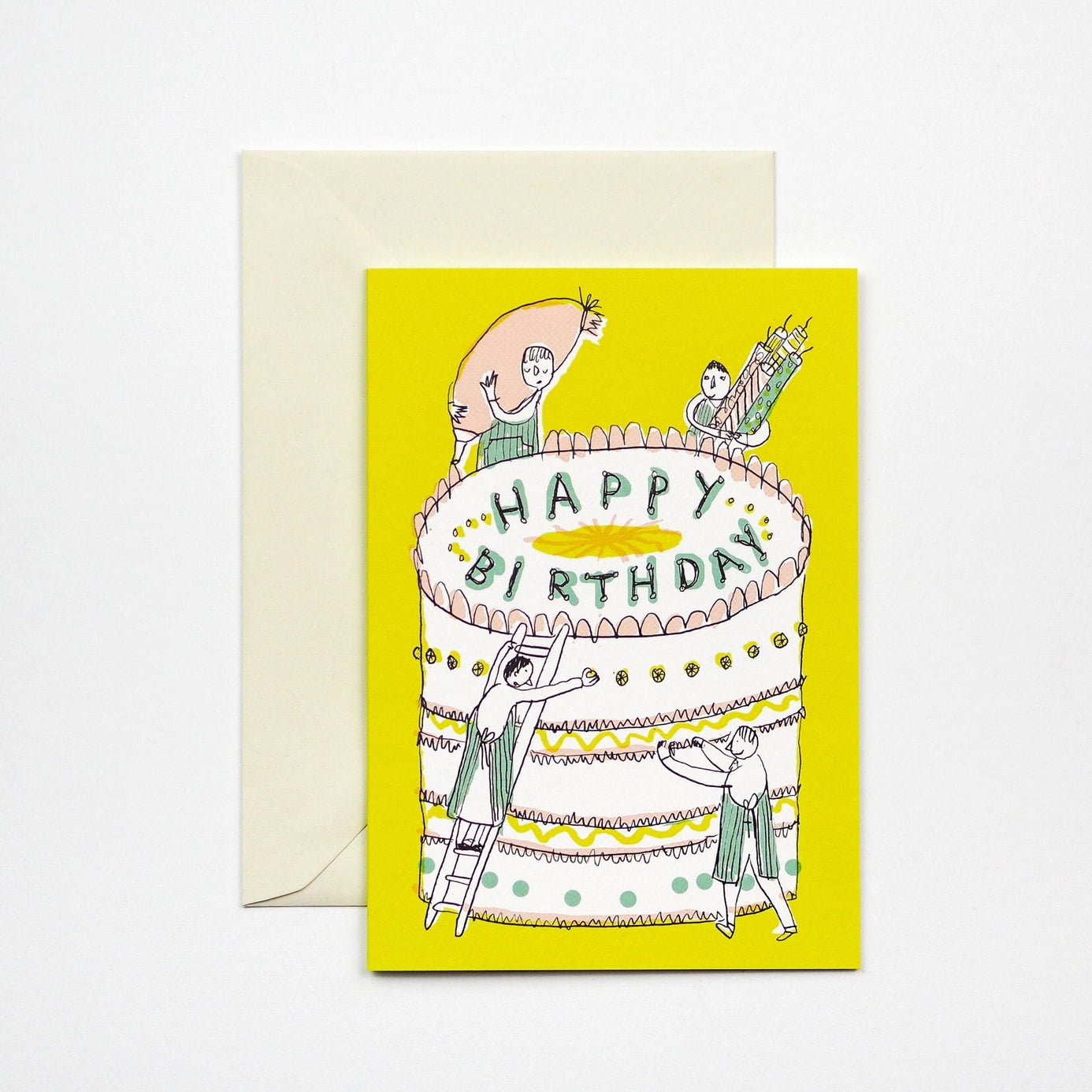 Heliotique Massive Cake Birthday Card