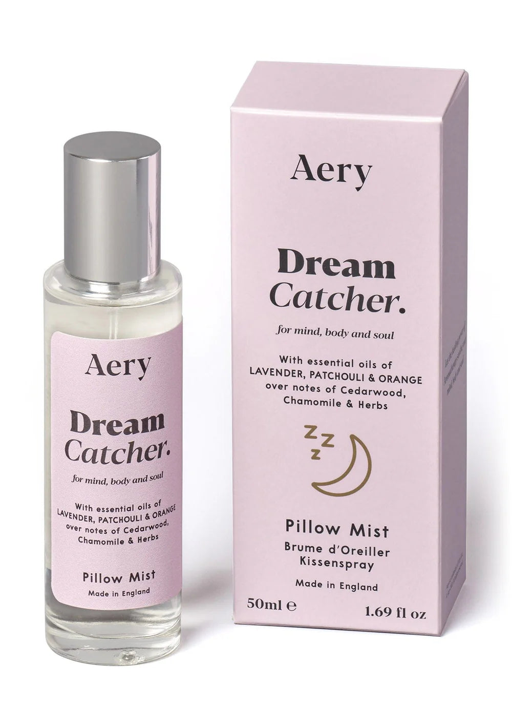 Aery | Dream Catcher Pillow Mist - Lavender, Patchouli & Orange