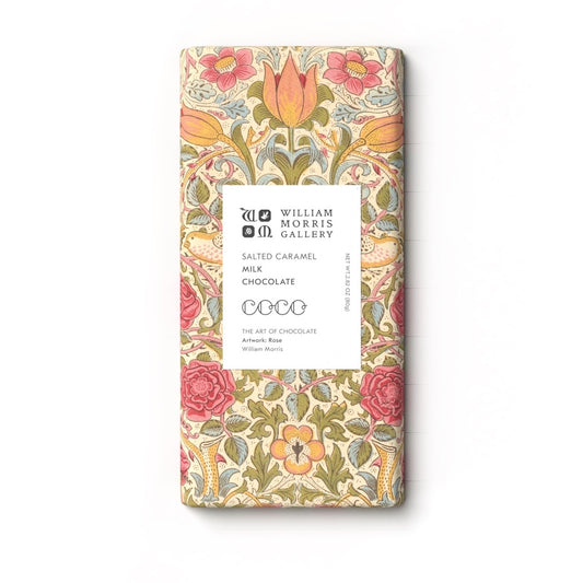 William Morris Limited Edition Salted Caramel Milk Chocolate