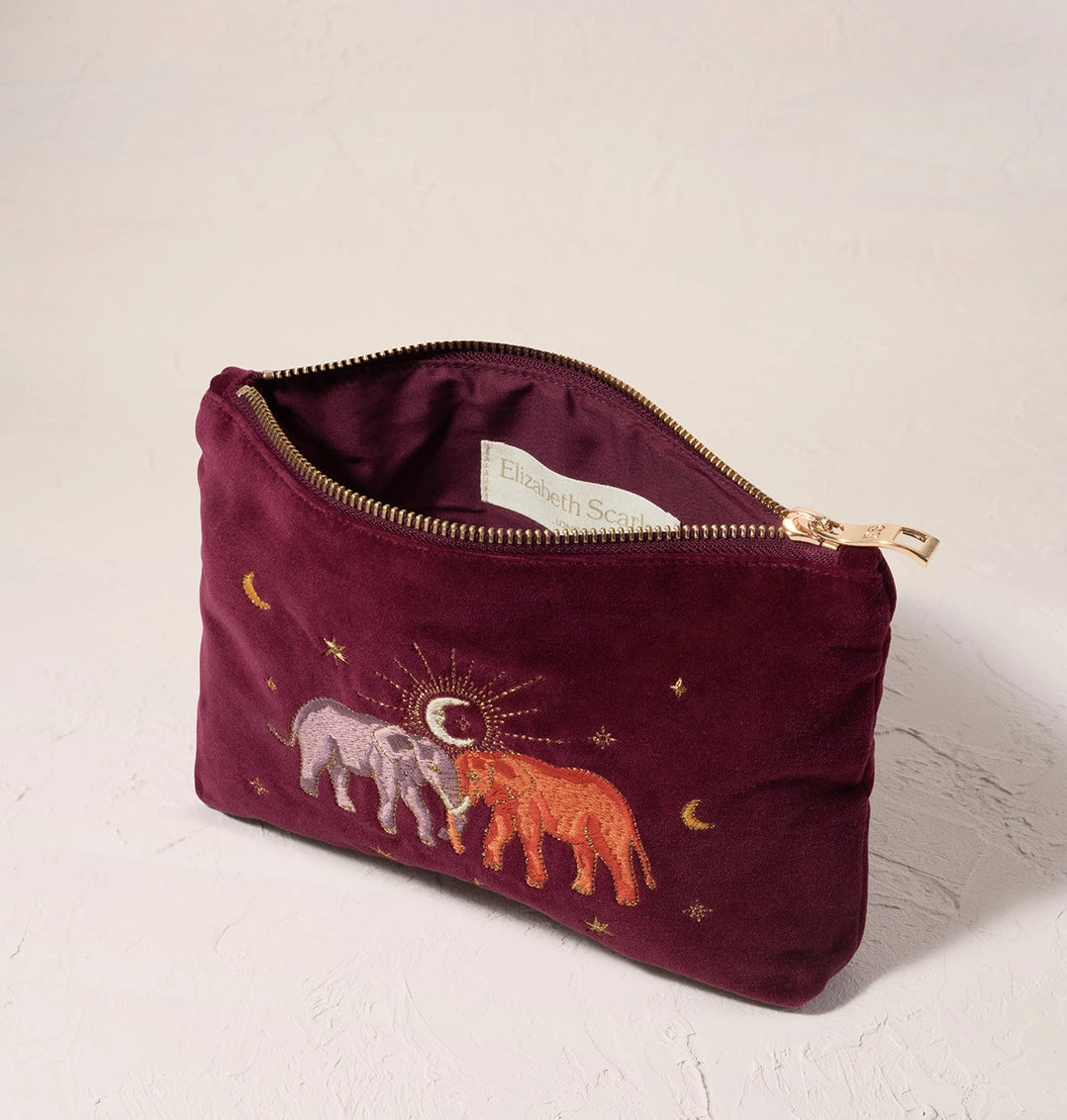 Heliotique | Elizabeth Scarlett Enchanted Elephant Mini Pouch