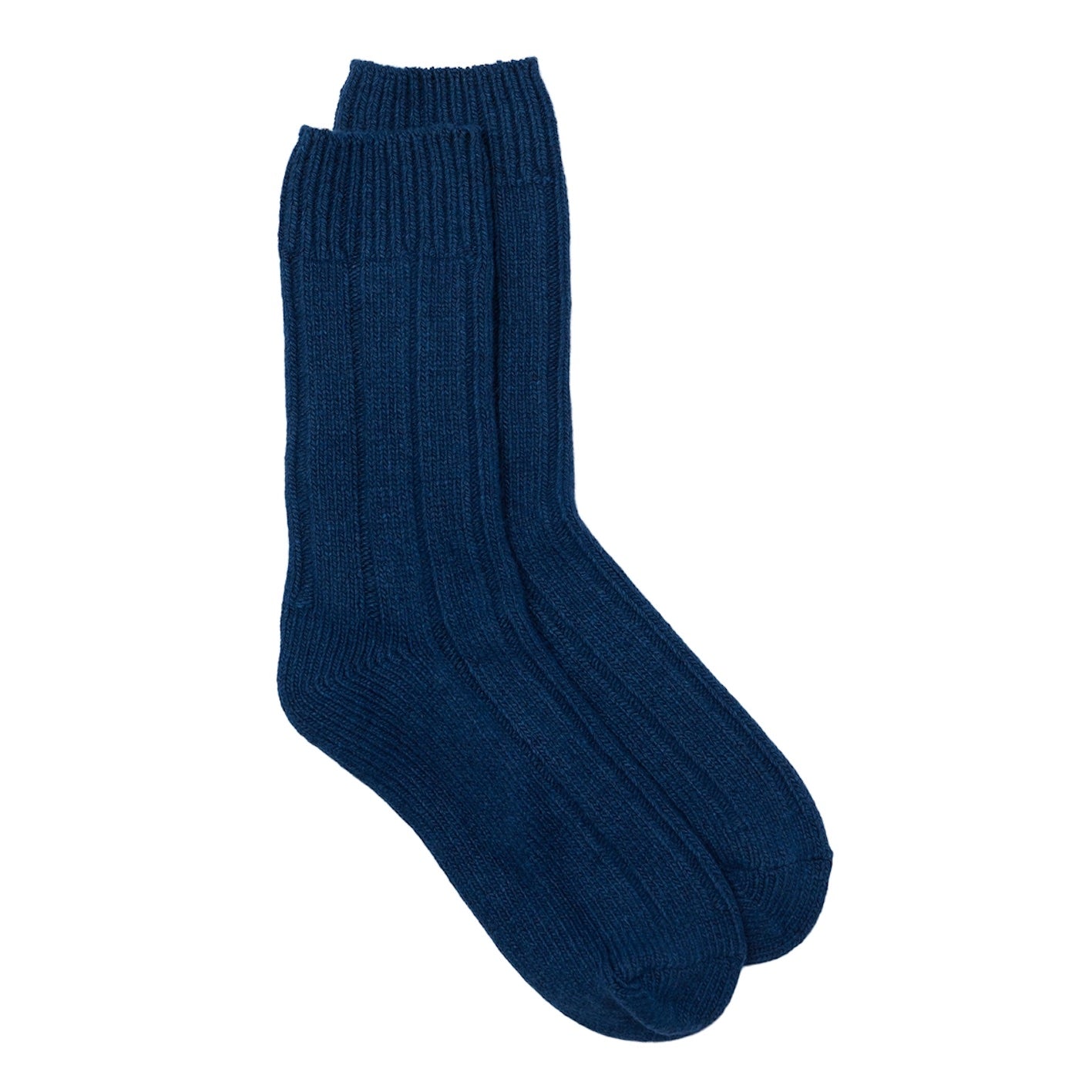 Heliotique | Somerville Recycled Wool / Cashmere Blend Socks - Navy