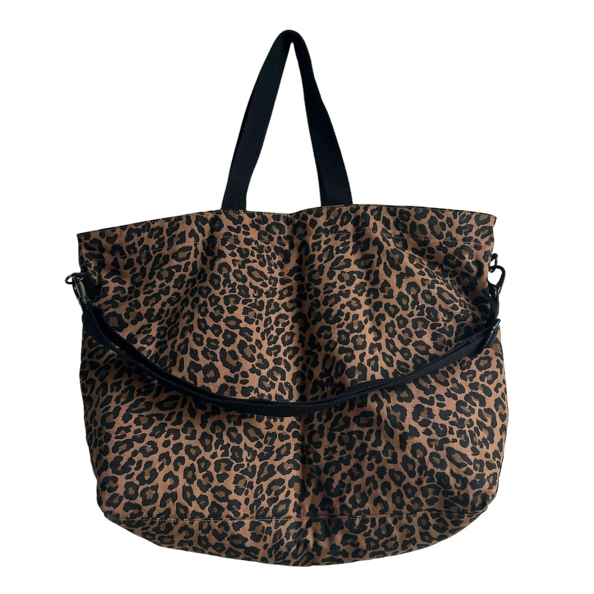 Heliotique Leopard Print Tote Bag - Light Brown